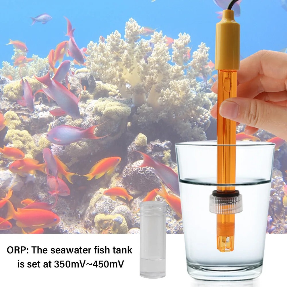 PH ORP Replacement Probe Aquarium Laboratory Electrode Oxidation-Reduction