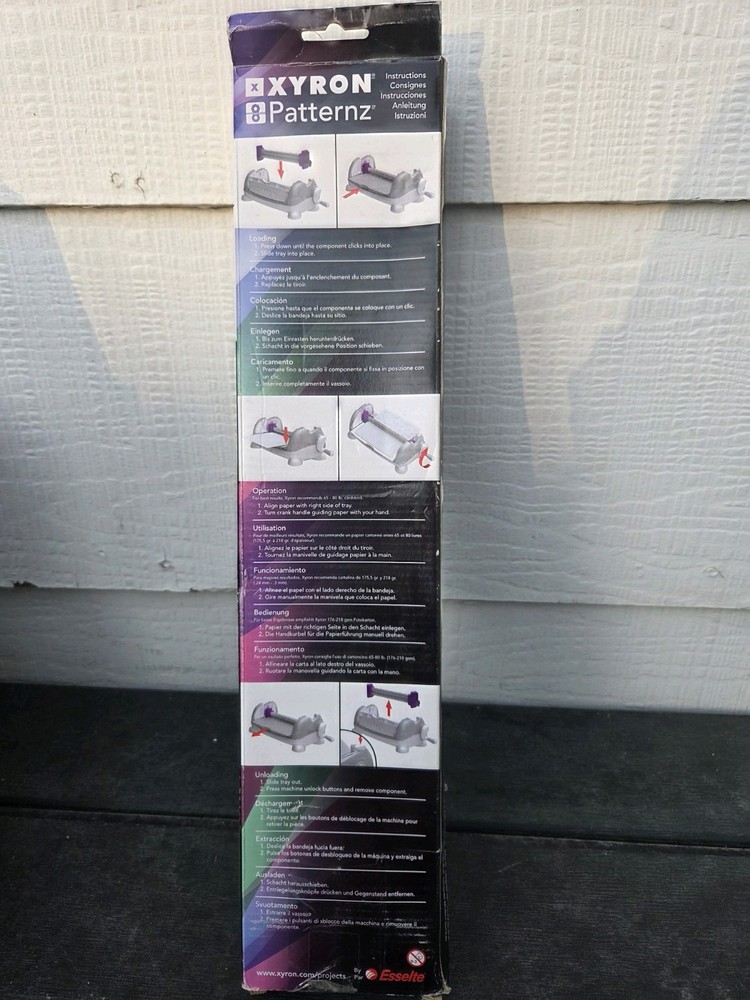 Xyron Creatopia Embossing Roller Patterns Hearts