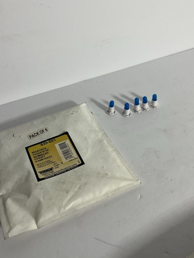Replacement Bulb  Dorman (OE Solutions)  639-001 5-pack
