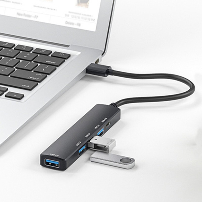 Compact Usb3.0 Usb2.0 Type C Hub Portable Compact Suitable For Office Carry On