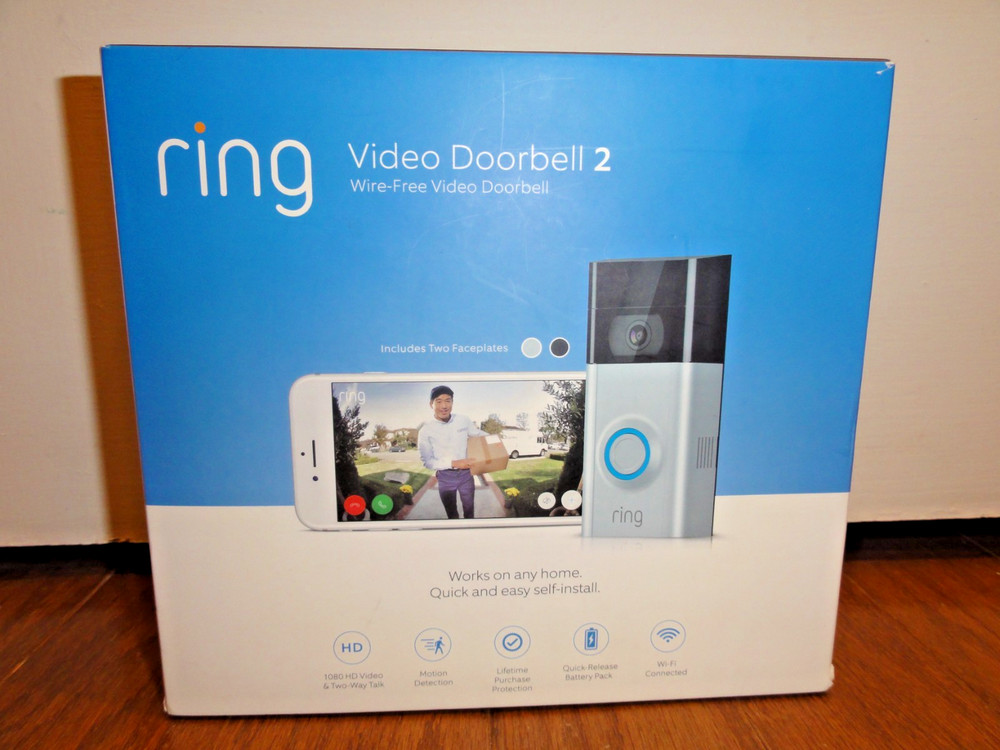 Ring Video Doorbell 2 – Open Box  /  Complete Kit