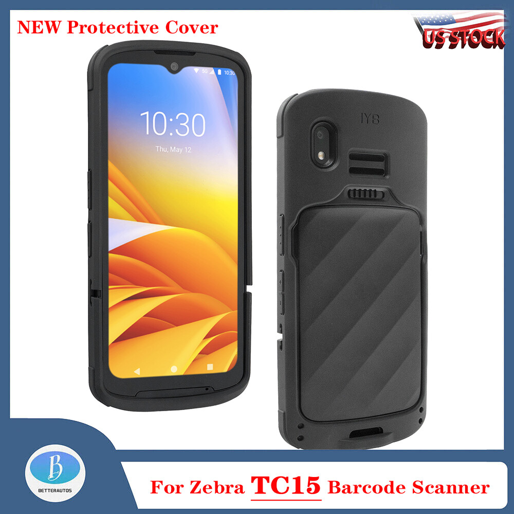 NEW Protective Case Rugged Boot Cover for Zebra TC15 Barcode Scanner