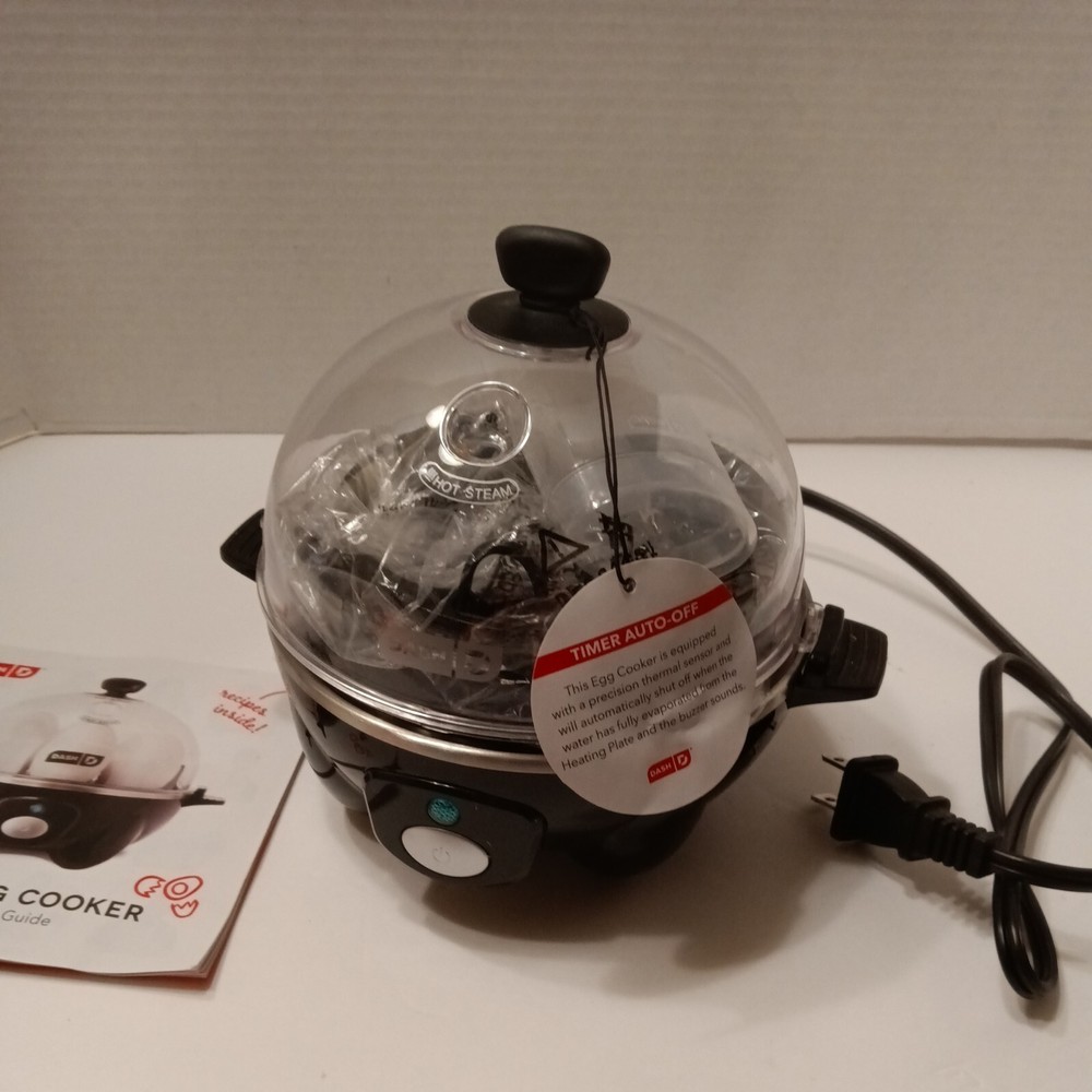 Dash 7 Egg Everyday Egg Cooker Black