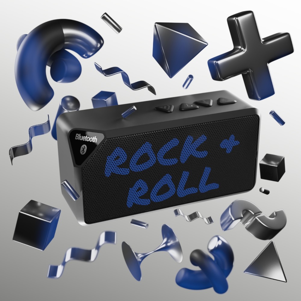ROCK and ROLL Bluetooth Speaker
