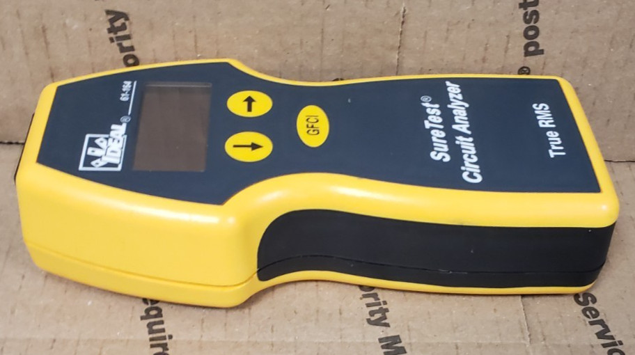 Ideal 61-164 SureTest Circuit Analyzer True RMS (TURNS ON)