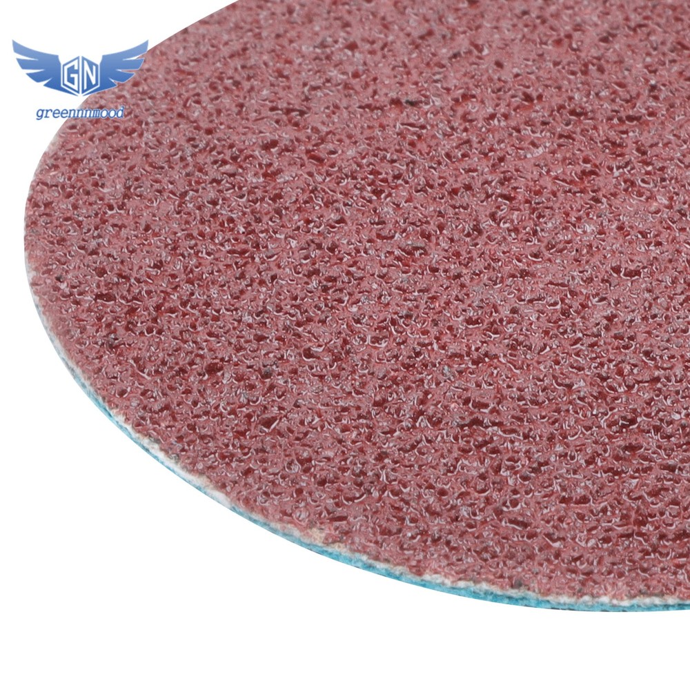 50Pcs P80 2 inch roll Lock Quick Change Discs Set Sanding Discs with 1/4" Holder