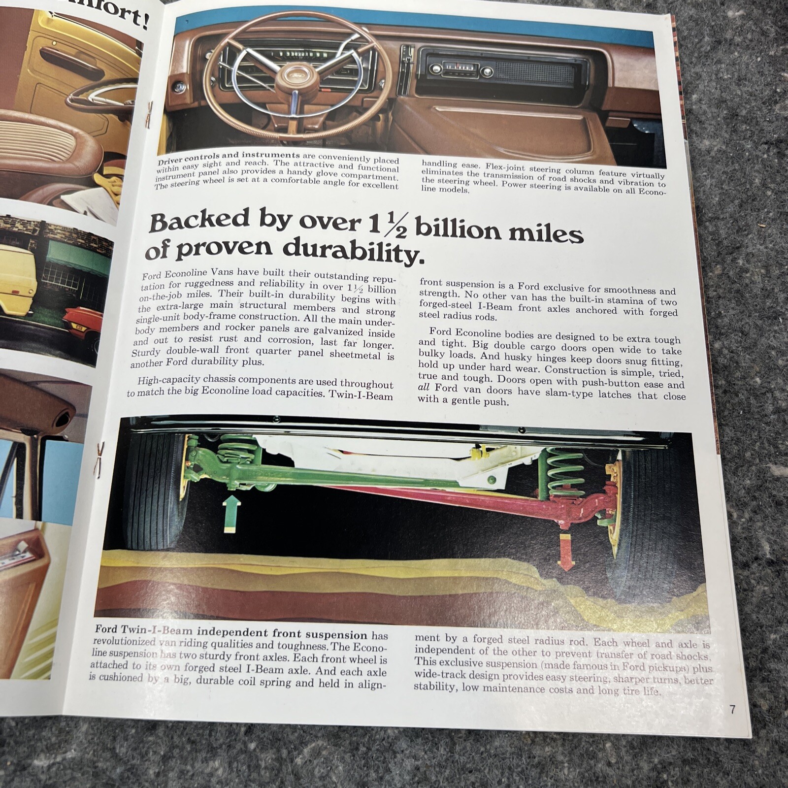 1971 Ford EconoLine Vans Sales Brochure