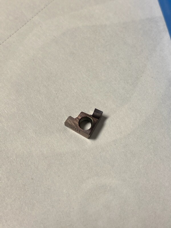 1 KYOCERA 8822741 DOUBLE EDGED GROOVING INSERT, ANSI CODE: GER078004A