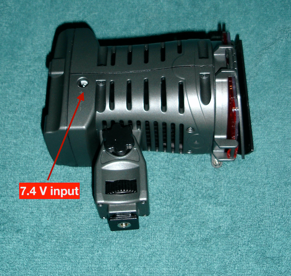 PROFESSIONAL LED-5010 VIDEO LIGHT Versatile hand held vs COLD shoe mount