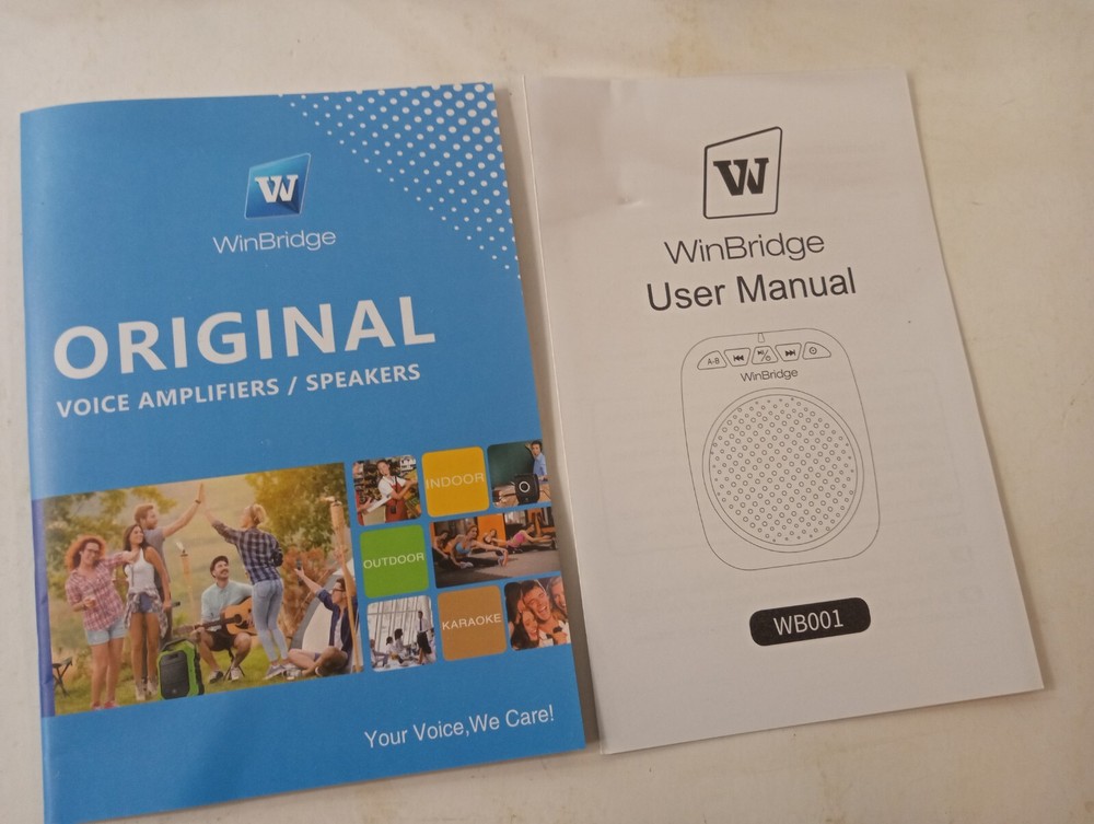 2 PACK WinBridge Original Voice Amplifier Model WB001 *NEW* Box Damage