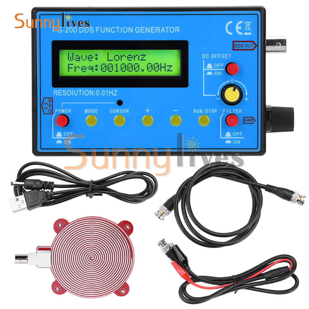 FG-200 0.01-500KHz DDS Function Signal Generator Frequency Counter Signal Module