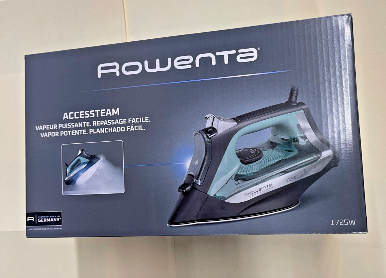 Rowenta Accessteam Steamer Iron 1725w