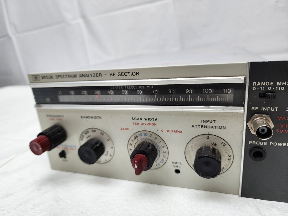 HP 8553B Spectrum Analyzer - RF Section