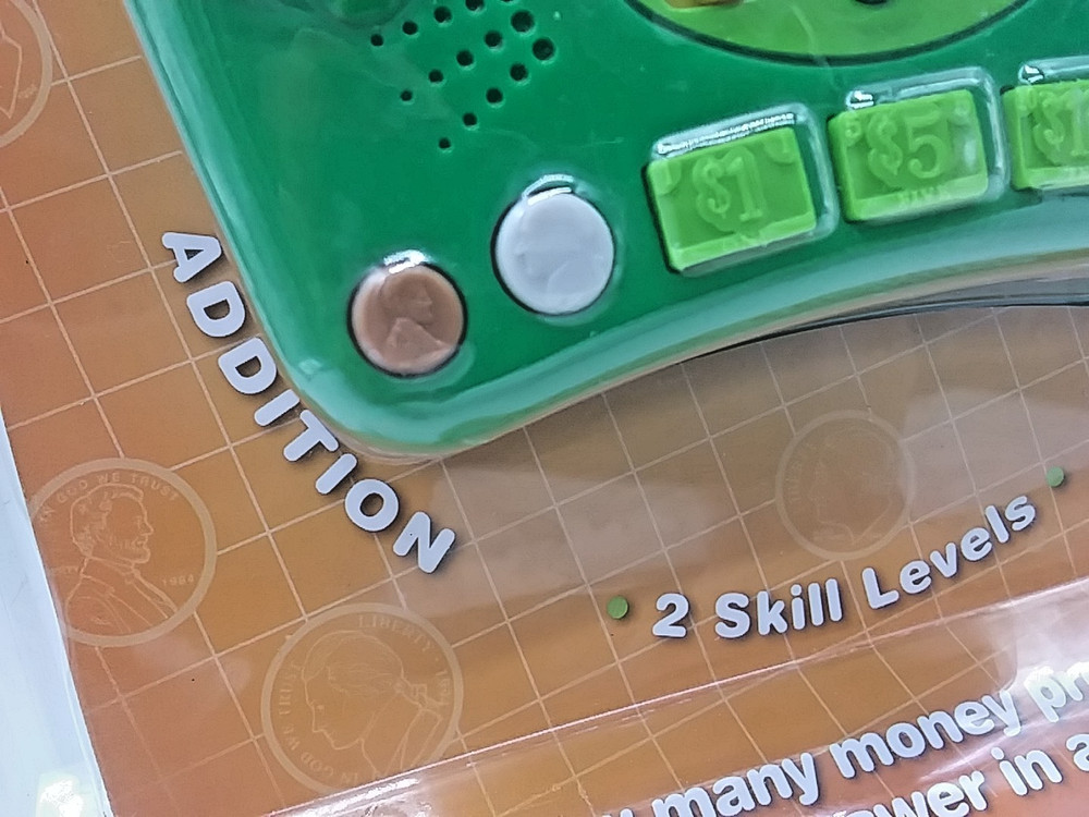 Cash Bash Electronic Money Learning Game, Educational Toy Learning Resources NEW