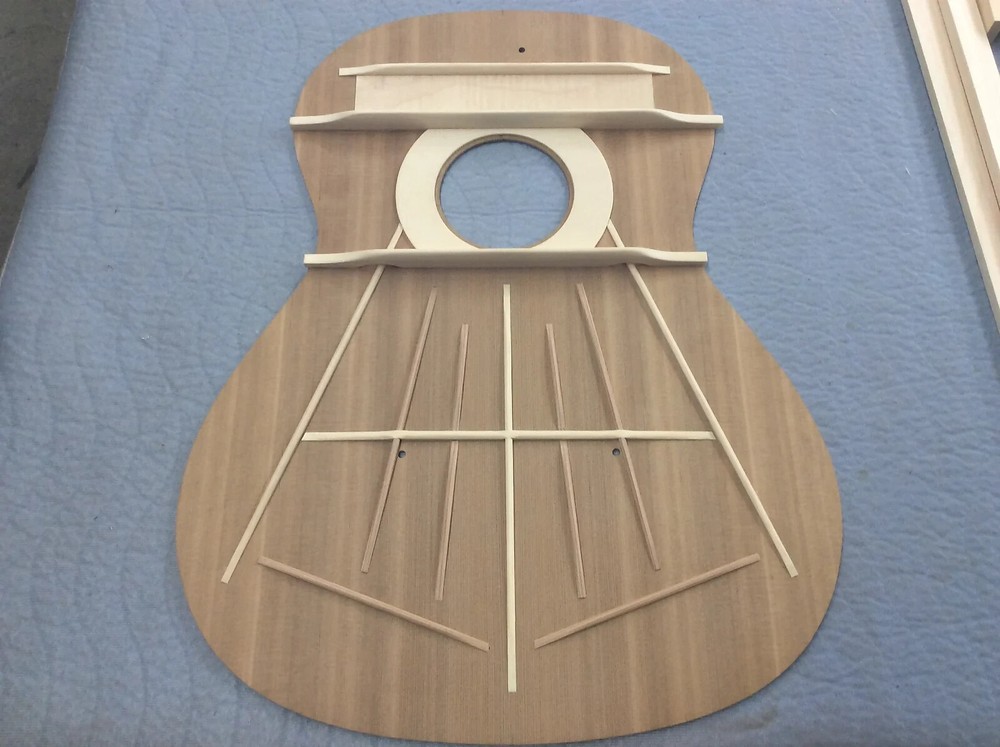 Hand-Crafted All Solid Wood Classical Guitar