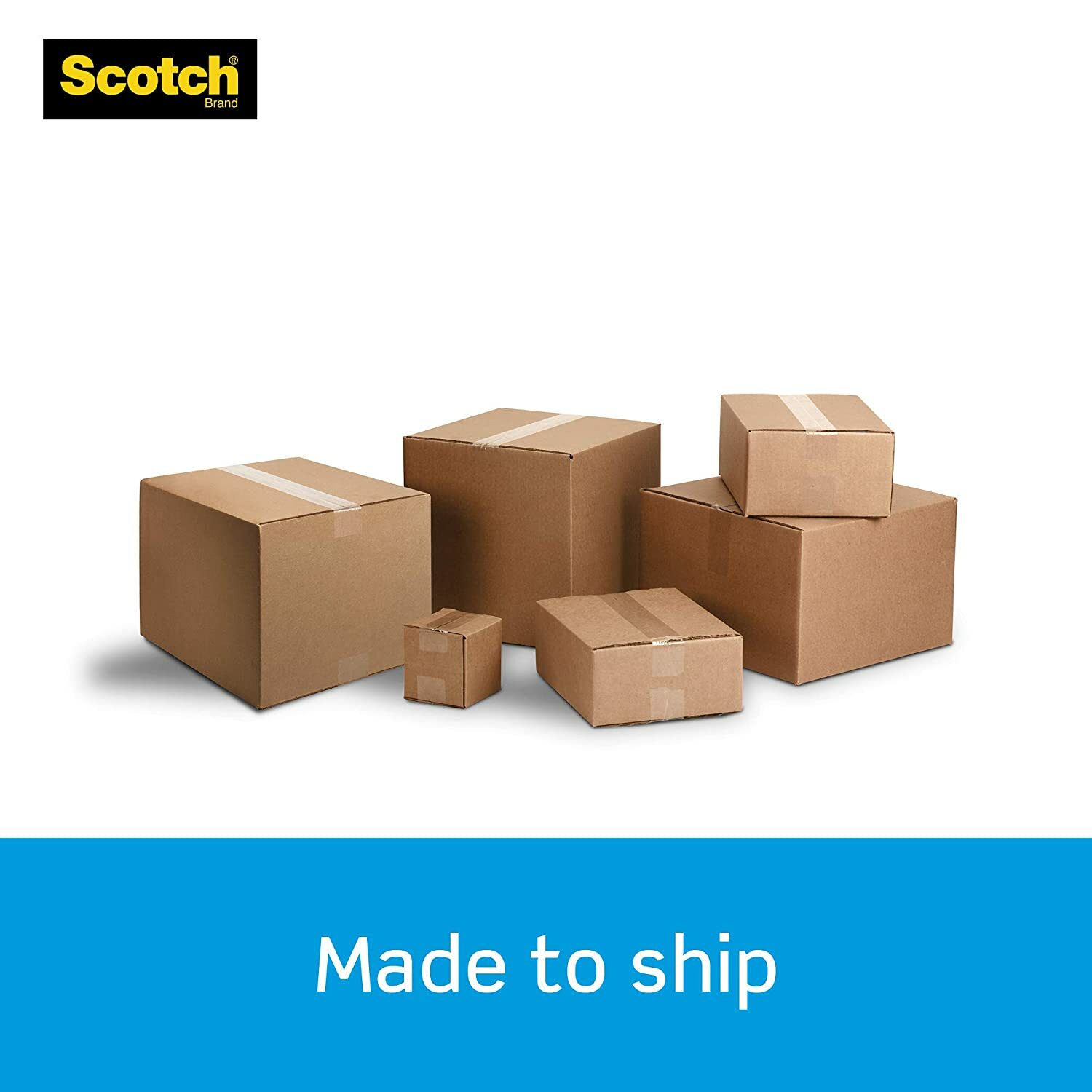 3M Scotch Packaging Tape - 3-inch Core 1.88" x 54.6 Yd - PICK YOUR OWN # OF TAPE