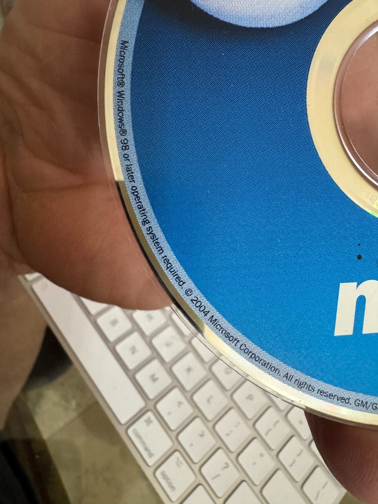 Vintage MSN Internet access CD ROM 2004 w/Original Jacket & Free Ship!