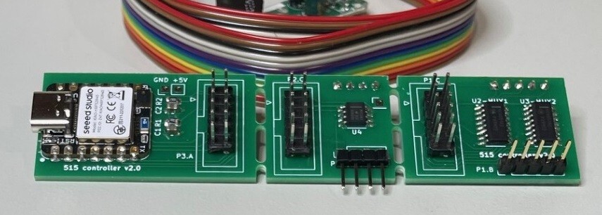 Controller hardware for Waters 515 HPLC Pump, DIY converter, python scripts