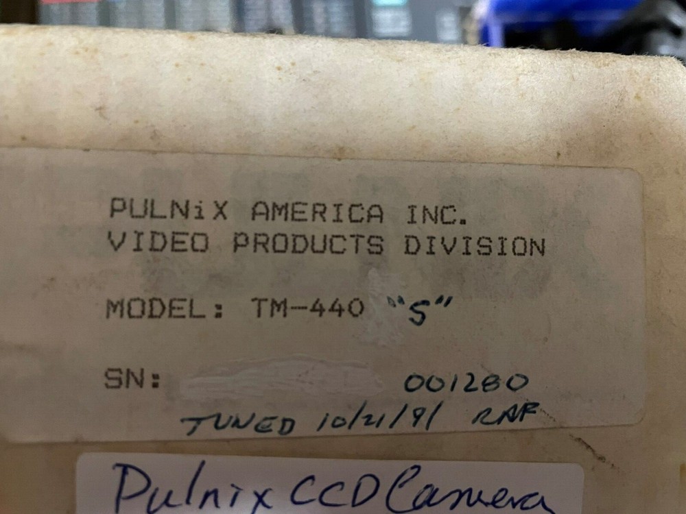 PULNIX CCD CAMERA TM-440S