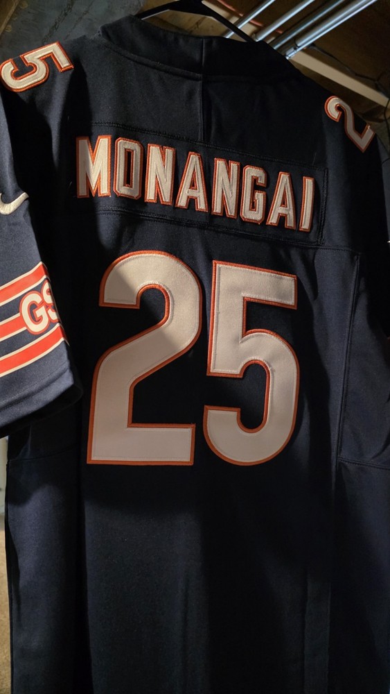 Chicago Bears Kyle Monangai Stitched Jerseys Men's