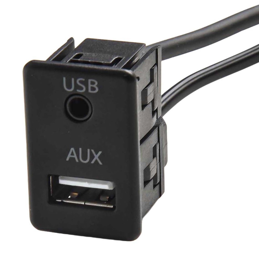 Center Console Car USB and AUX Port Panel Interface 145CM Extension Cable