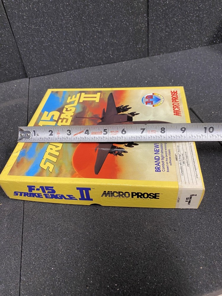 Micro Prose F-15 Strike Eagle II - Box open and Untested