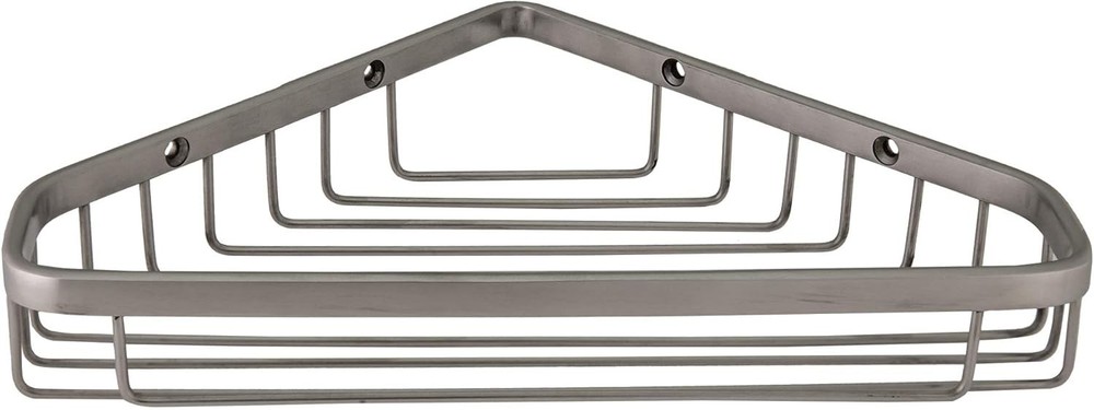 9.5-Inch Stainless Steel Corner Shower Caddy: Elegant Space-Saving Solution