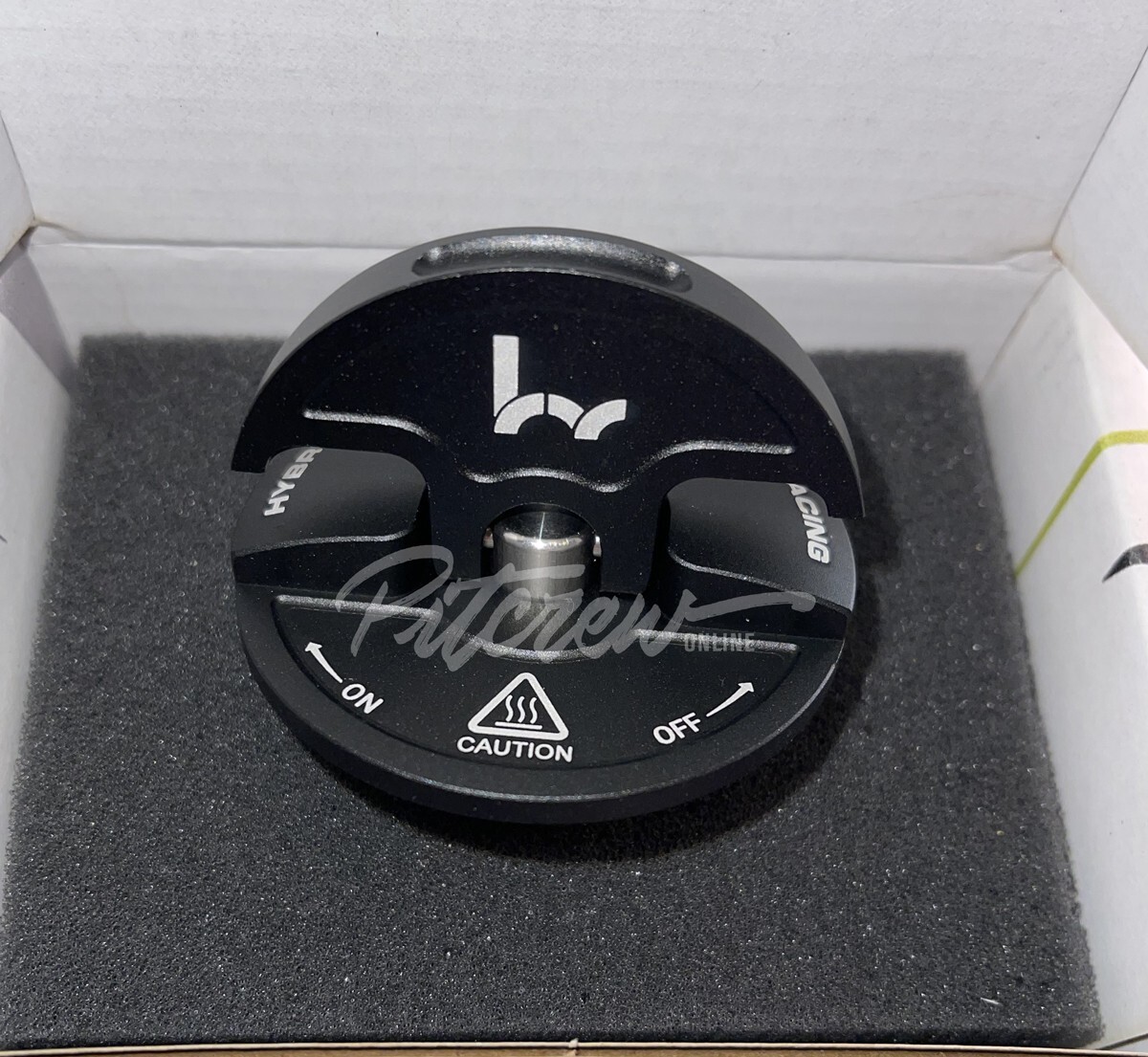 Hybrid Racing Slim Oil Cap Dust Black Fits Honda Acura B D H K Series