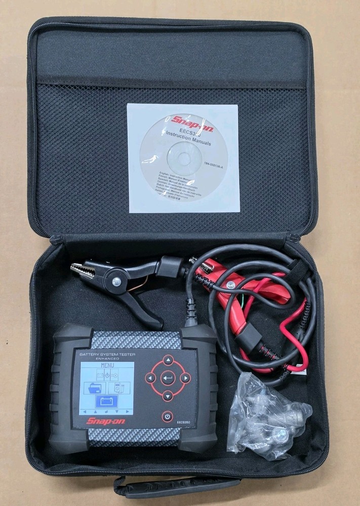 Snap On Tools Enhanced Battery System Tester EECS350 Carbon Edition