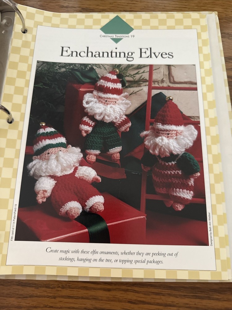 CROCHET ~ “Christmas Treasures” ~ 11 PATTERNS ONLY~