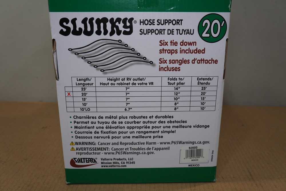 Valterra Slunky 20' RV Sewer Hose Support