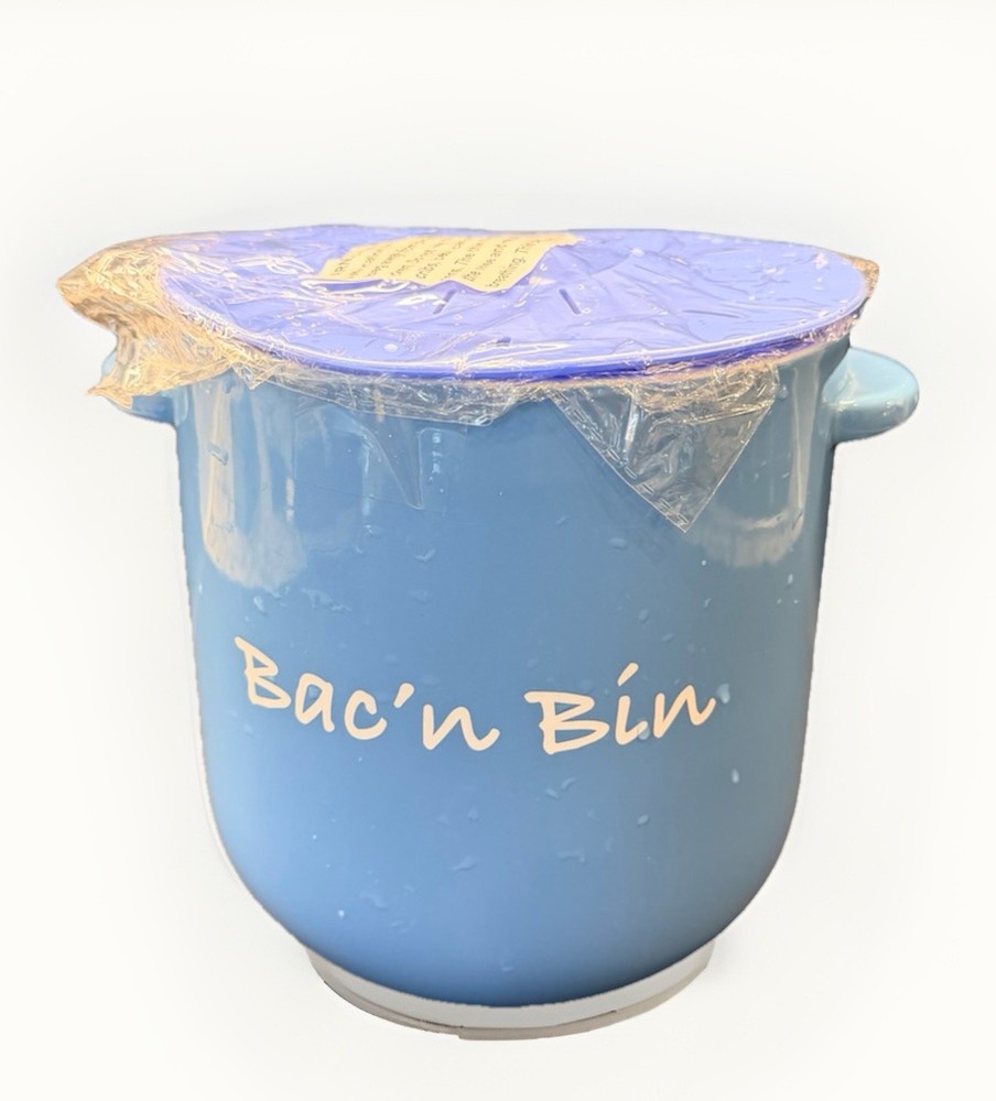 Chefologist Bac’N Bin Bacon Cooker Blue New