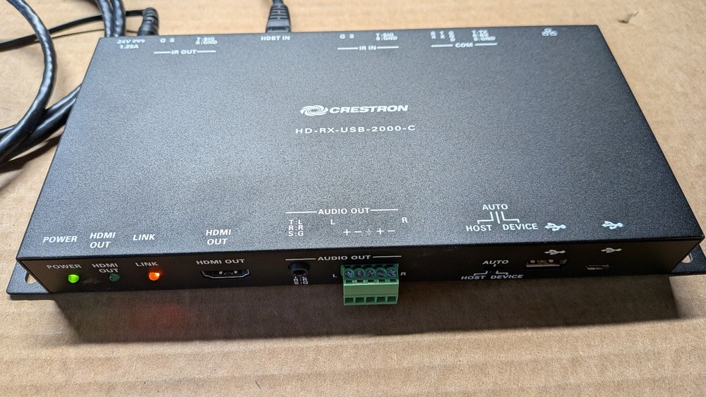 Crestron HD-EXT-USB-2000-C __ 4K HDMI & USB over HDBaseT Extender 2000