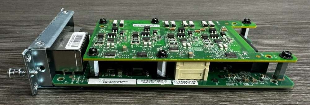 Cisco NIM-2FXS/4FXO 2-Port FXS 4-Port Network Interface Module Same Day Shiping