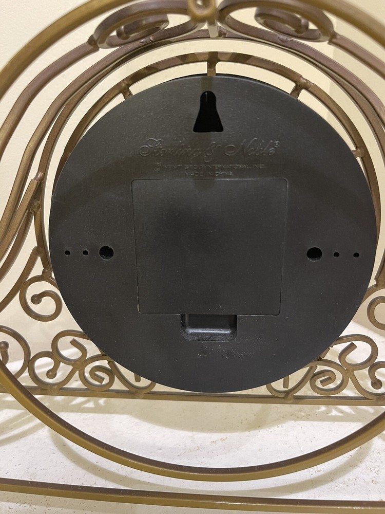 STERLING & NOBLE MANTLE CLOCK