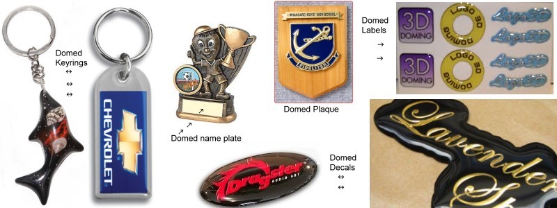 3D Dome effect for Boat Lettering, Decals, Name Badge, Emblems, Apparel, etc.