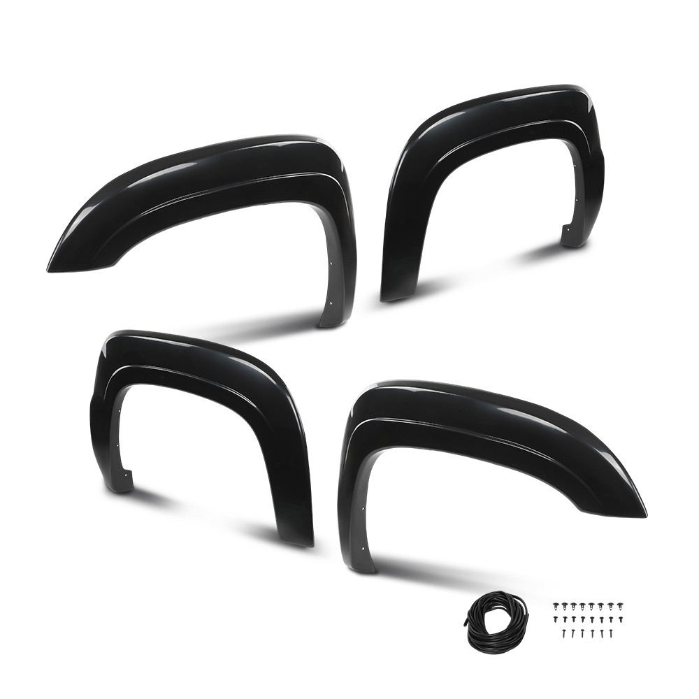 [4pcs] Fit For 2007-2013 Chevrolet Chevy Avalanche Wheel Fender Flares