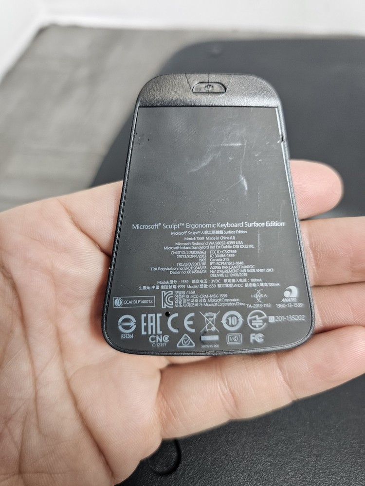 Microsoft - Sculpt Ergonomic Wireless Desktop Keyboard - NO USB