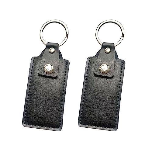 2PCS Dermis USB Storage Case - Leather Cover for USB Flash Drive - rectangle