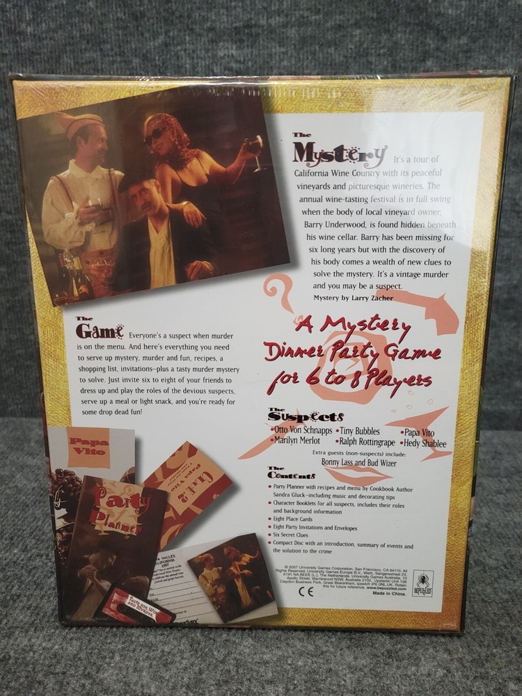 MURDER MYSTERY PARTY Game