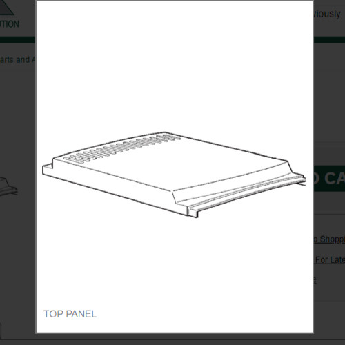 TOP PANEL #1011357-133