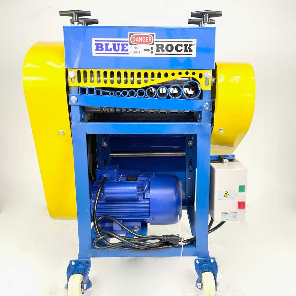 BLUEROCK Tools Model 930 STRiPiNATOR ® Wire Stripping Machine Copper Recycling