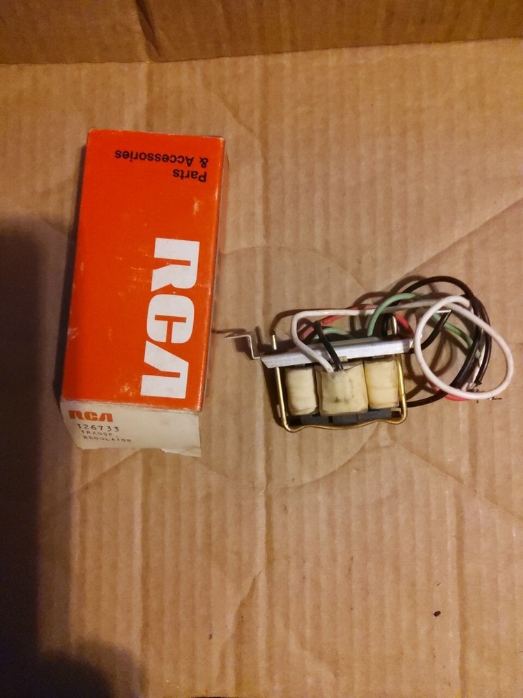 VINTAGE RCA 126733 REPLACEMENT REGULATOR TRANSFORMER