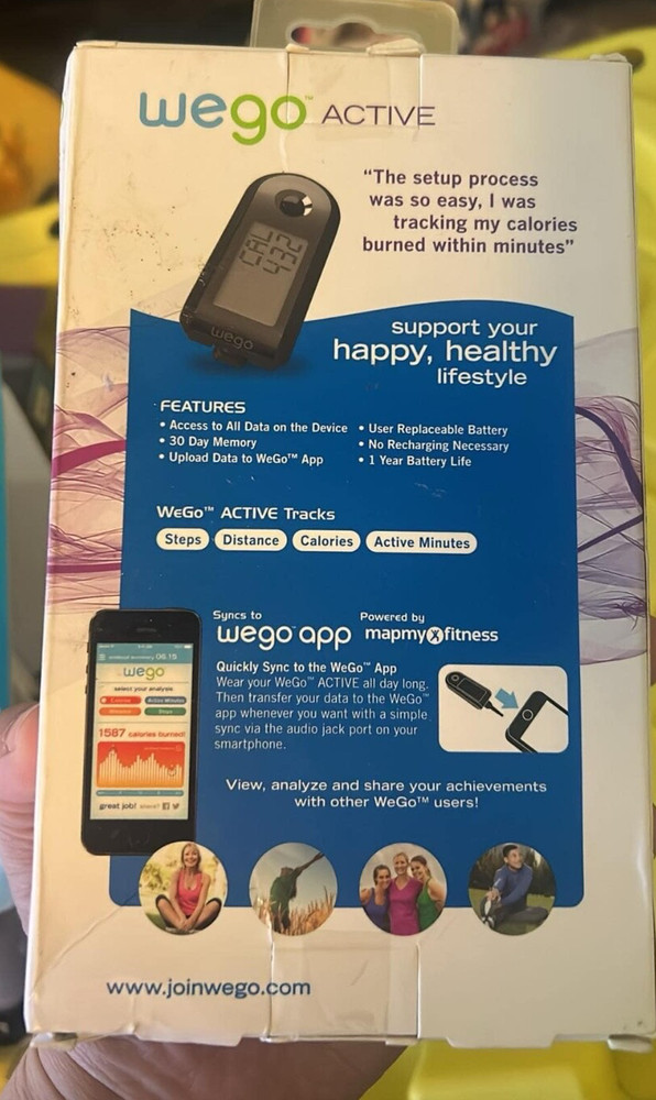 WEGO Active Smart Activity Tracker Pedometer Step Counter