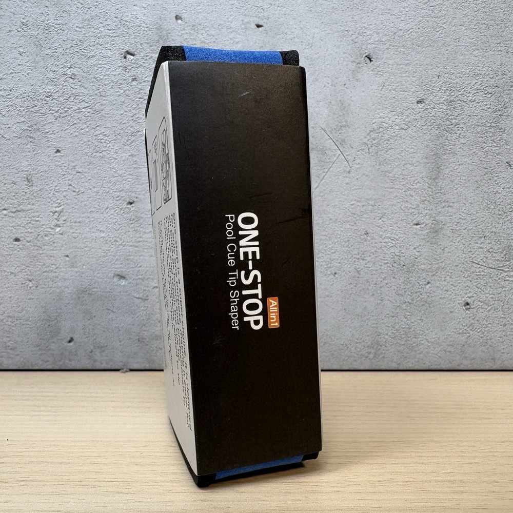 One-Stop Pool Cue Tip Shaper