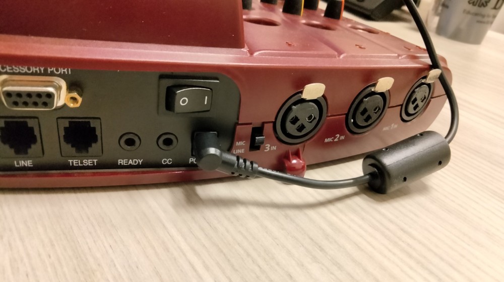 Comrex Vector POTS codec, AUDIO OVER TELE MIXER, plus power supply, and case.