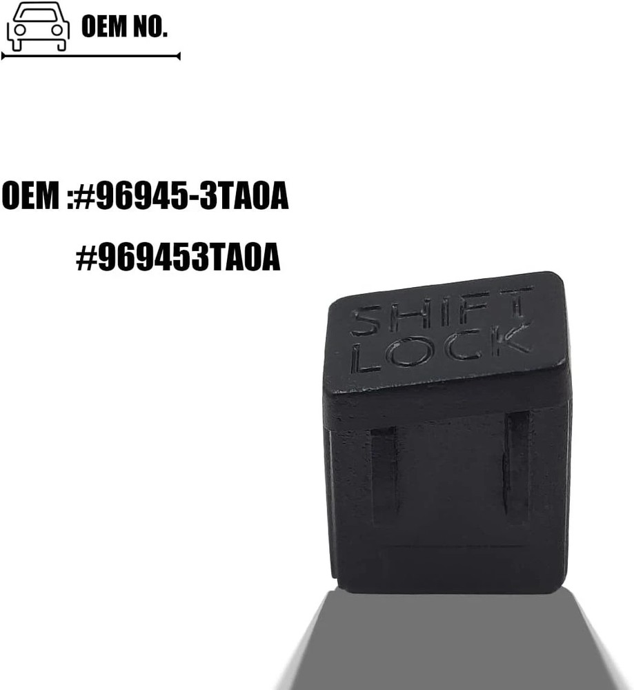 Interlock Cover Cap Compatible with Altima 2015-2018 Year, Shift Lock Overri