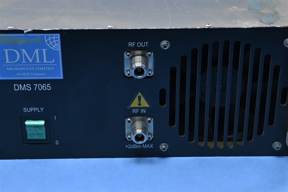 DML Microwave DMS-7065 100W Amplifier 917-960 MHZ Inter Modulation Distortion