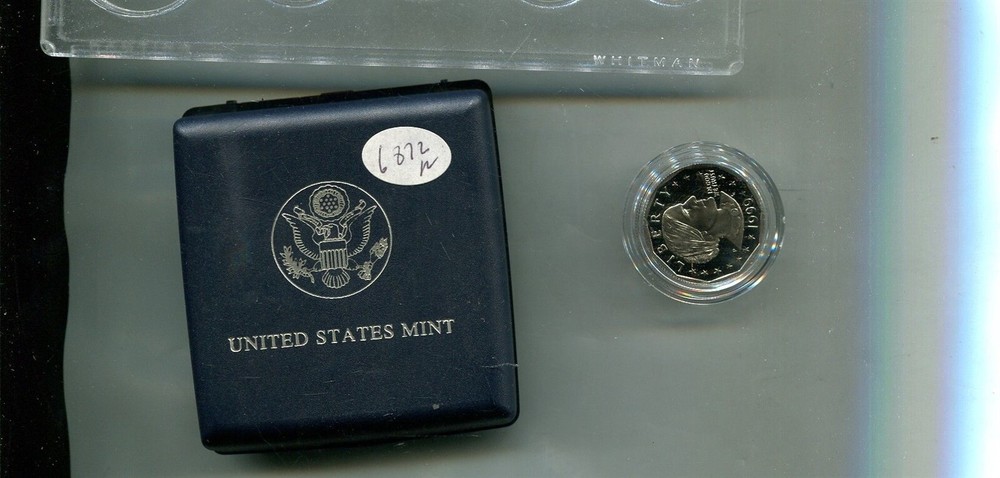 1999 P SUSAN B ANTHONY DOLLAR CHOICE PROOF ORIGINAL HOLDER