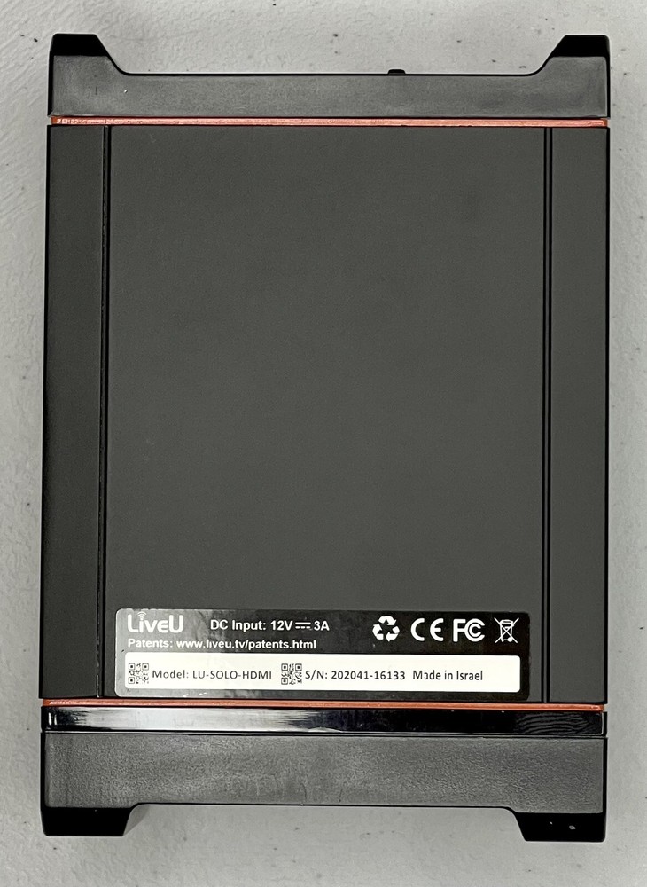 LiveU Solo Wireless Live Video Streaming HDMI Video/Audio Encoder